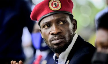 Bobi Wine wamaganye ibyavuye mu matora  yatangaje ko ari guhigwa, asaba abanya-Uganda kwigaragambya
