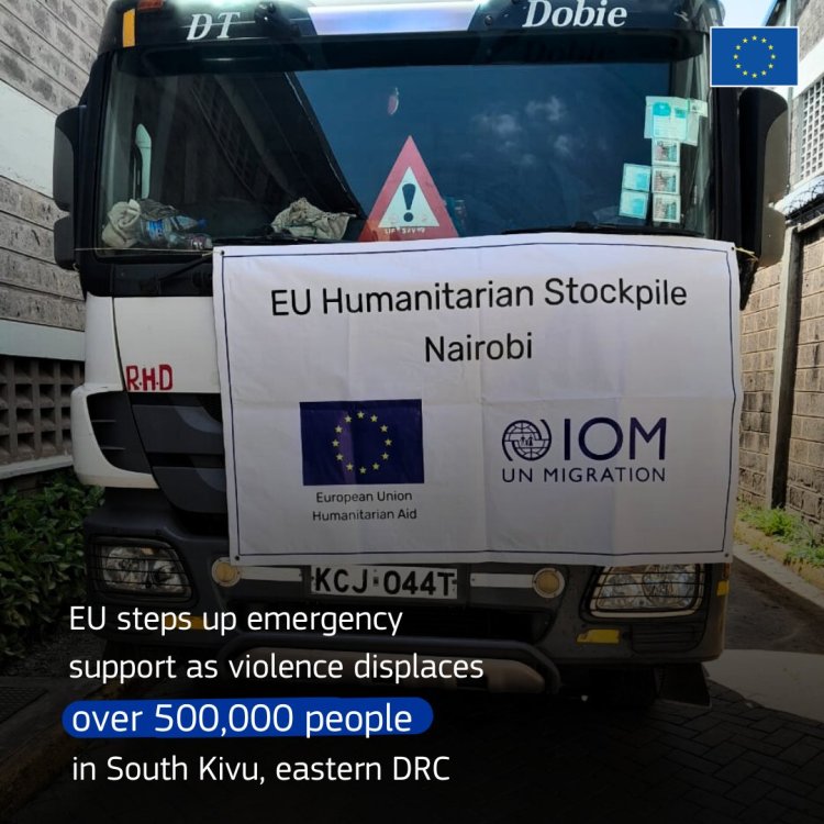 UE yatanze Miliyoni 2 z’amayero zo gufasha abibasiwe n’intambara muri Sud-Kivu