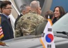 Nyuma y’iraswa ry’ibisasu bya misile, Kamala Harris ari muri Korea y’Epfo.