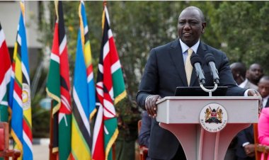 Kenya: William Ruto yarahiye nk'umukuru w'igihugu wa gatanu.