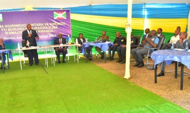 Iburasirazuba: Hateranye inama ihuza abayobozi b'intara ebyiri z'u Rwanda n'iyu Burundi