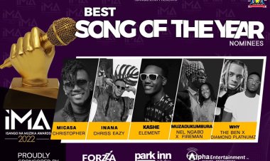 #IMA2022: Ibyihariye ku Indirimbo ziri ku cyiciro cyizakunzwe uyu mwaka