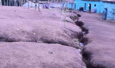 Huye/ Kinazi: Babangamiwe n'isoko ririmo ibinogo n'imikoke bibatera impanuka