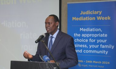 Urwego rw’ubutabera mu Rwanda ruvuga ko hari imanza nyinshi zimaze gukemuka binyuze mu buryo bw’ubuhuza