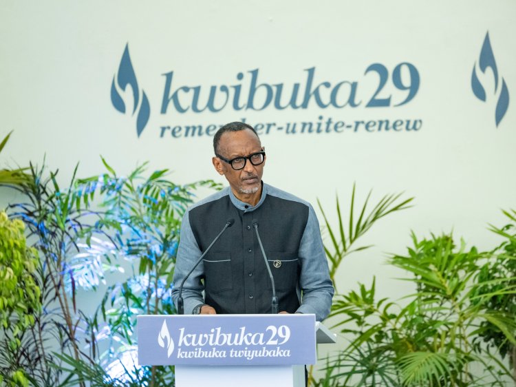 #Kwibuka29: “ Nta kintu na kimwe kibaho abanyarwanda batageraho…” Perezida Kagame.