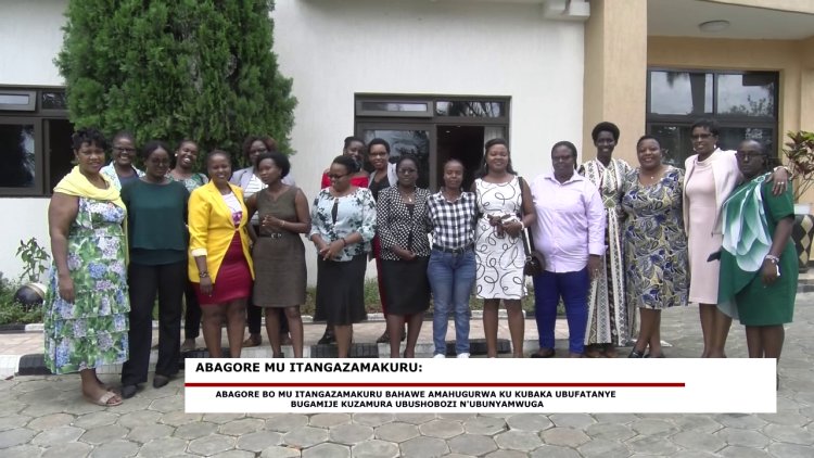 Abagore bari mu itangazamakuru bahawe amahugurwa ku kubaka ubufatanye bugamije kuzamura ubushobozi  n'ubunyamwuga