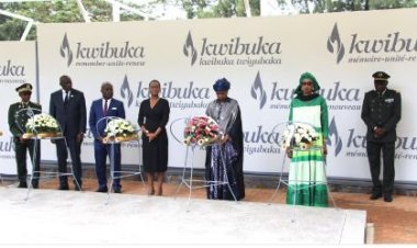 The embassy of Senegal to Rwanda paid tribute to Captain Mbaye Diagne who saved tutsi during the genocide.