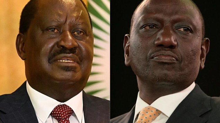 Kenya: Perezida Ruto yemeye guhura na Odinga utavuga rumwe n’ubutegetsi bwe