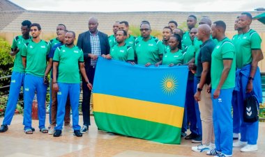 Ikipe y'igihugu y'abagabo ya Volleyball  yerekeje mu gikombe cya Africa