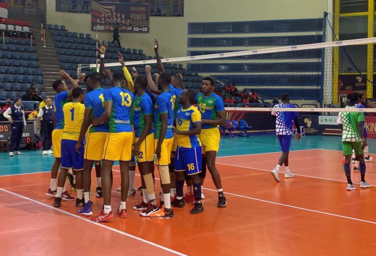 Ikipe y'igihugu ya Volleyball yatsinze iya Gambia
