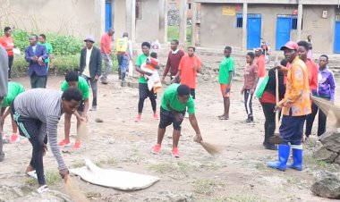 Musanze: Gahunda y'igitondo cy'isuku no kubungabunga ibidukikije iri guca umwanda