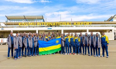 Amavubi y'abatarengeje imyaka 18 yerekeje muri Kenya.