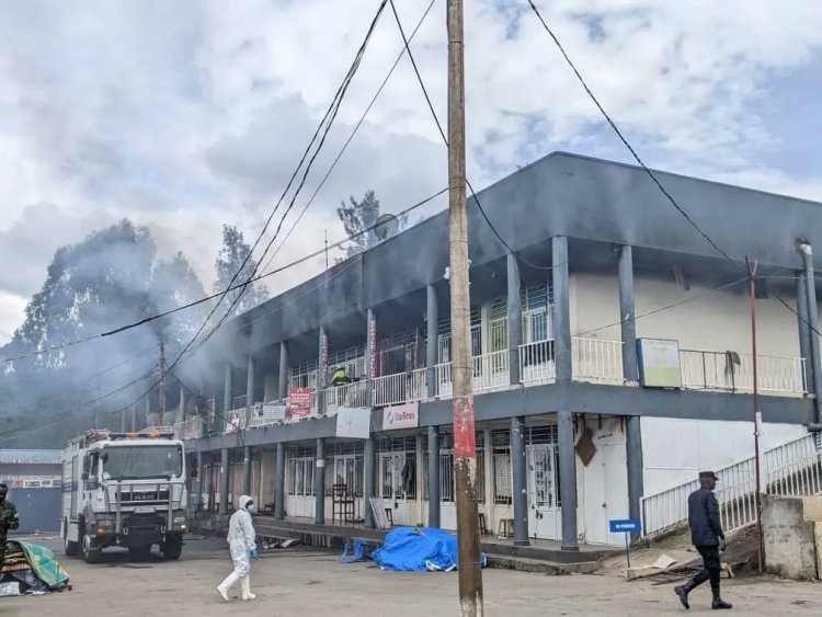 Musanze: Hagaragajwe icyateje inkongi y'umuriro