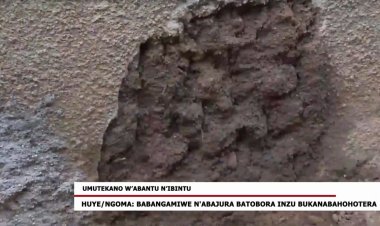 Huye: Bahangayikishijwe n’ubujura buvanze n’urugomo.