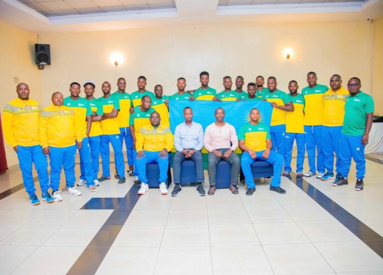 Ikipe y'Igihugu ya Handball yashyikirijwe ibendera 