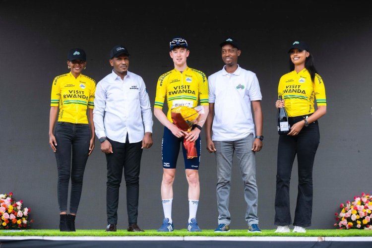 #TdRwanda2024: Peter Jespeh Blackmore yafashe umuhondo, intambara iri hagati ya IPT na Soudal Quick-Step