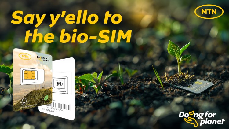MTN Rwanda pioneers the introduction of paper-based Biodegradable SIM Cards in the country.
