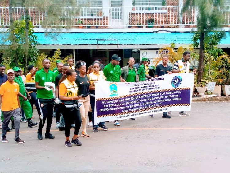 Nyarugenge: Umurenge wa Nyarugenge urasaba abahakorera kugira umuco w'isuku n'isukura