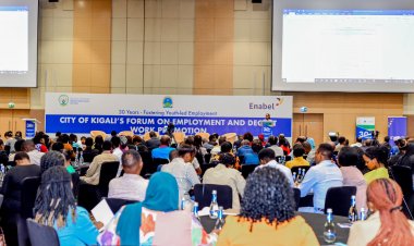 Hagiye kongerwa umubare w'imirimo mishya ihangwa buri mwaka