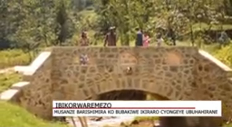 MUSANZE-Rwaza: Barashima kubakirwa ikiraro cyoroheje ubuhahirane
