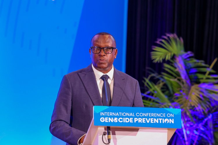 Ni ngombwa ko buri gihugu cyose cyumva ko gifite inshingano yo gukumira Jenoside - Minisitiri Dr. Jean Damascene Bizimana