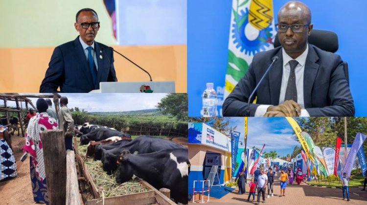 Perezida Kagame yitabiriye inama ya Biashara Afrika, Umusaruro mbumbe w'u Rwanda wariyongereye, Amakosa mu mitangire y'amasoko -  Amakuru yaranze umwaka wa 2024 mu bukungu