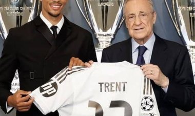 Real Madrid yerekanye Trent Alexander-Arnold nk'umukinnyi wayo mushya