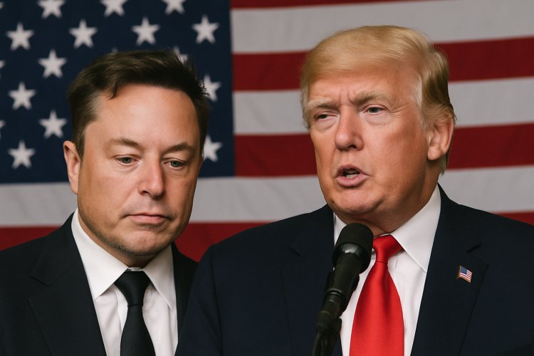 Musk yicujije amagambo akakaye yavuze kuri Perezida Trump