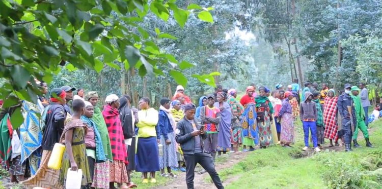 Musanze: Batunguwe no gusanga umurambo w'umugabo bari babuze mu mwuzi uva mu birunga