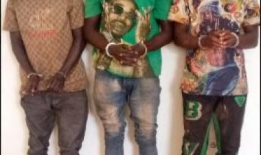 Gasabo: Polisi yafatiye mucyuho abantu batatu batekaga kanyanga