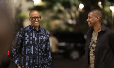 Amwe mu mafoto utigeze ubona yaranze itangizwa rya Giants of Africa