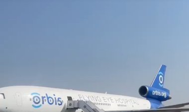 U Rwanda rwakiriye indege yifashishwa mu buvuzi bw'amaso