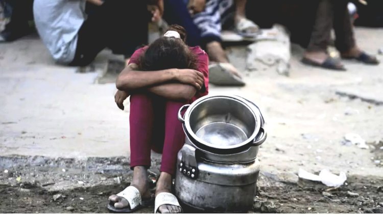 Gaza: Abana 71,000 bashobora kwicwa n'inzara 