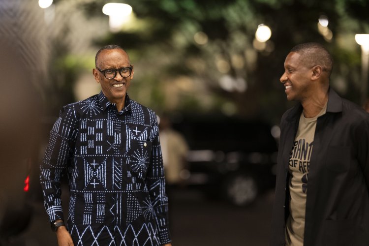 Amwe mu mafoto utigeze ubona yaranze itangizwa rya Giants of Africa