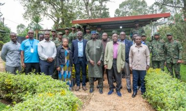 Itsinda ry’abahoze mu Ngabo za MINUAR ryasuye Ingoro y’Urugamba rwo kubohora Igihugu (Amafoto)