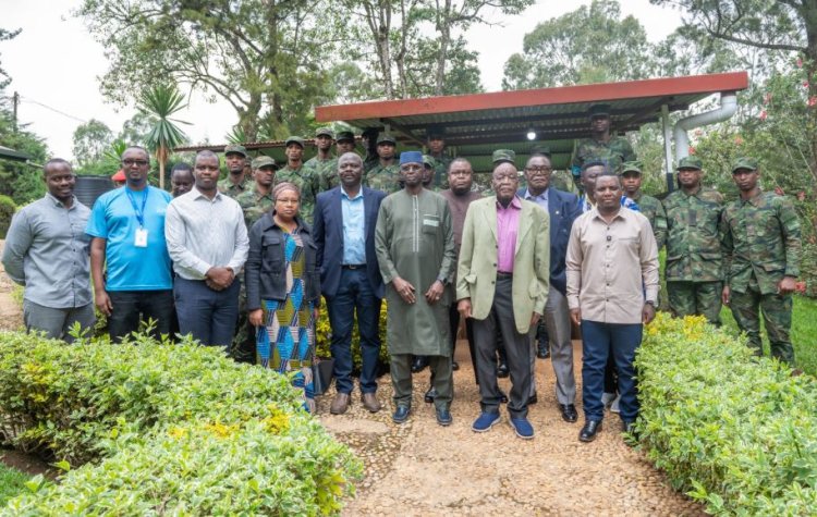 Itsinda ry’abahoze mu Ngabo za MINUAR ryasuye Ingoro y’Urugamba rwo kubohora Igihugu (Amafoto)