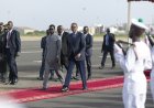 Amafoto:  Perezida Kagame yakiriwe mu buryo budasanzwe i Dakar muri Senegal