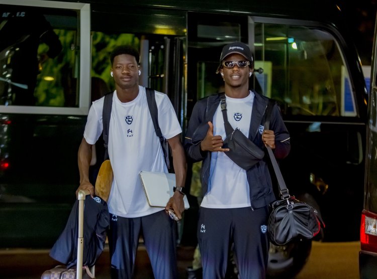 APR FC yerekeje mu Misiri gukina umukino wo kwishyura na Pyramids FC (Amafoto)