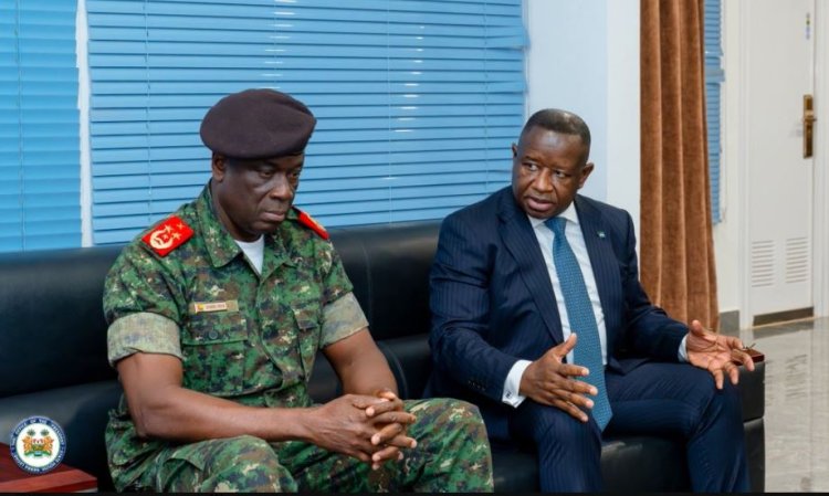 ECOWAS yageze muri Guinée-Bissau mu biganiro n'abahiritse ubutegetsi bwa Perezida Umaro Sissoco Embalo