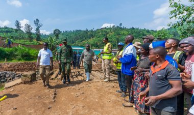 RDF yatangije imirimo yo kubaka ikiraro cya Ryabazira gihuza Musanze na Gakenke