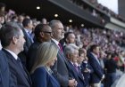 Perezida Kagame yakurikiye umukino wa UEFA Champions League wahuje Arsenal na Atlético Madrid (Amafoto)